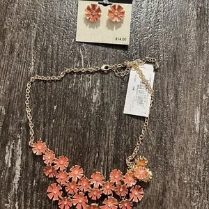 Statement Necklace‎ and Earrings Set - Napier - NWT